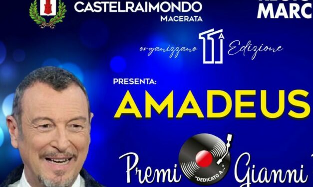 AMADEUS ALLA GUIDA DEL PREMIO RAVERA 2026 A CASTELRAIMONDO