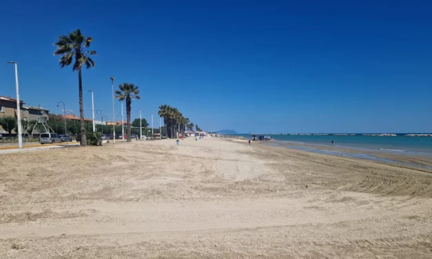 PROSEGUONO I LAVORI DI DIFESA DELLA COSTA E RIPASCIMENTO A PORTO SANT’ELPIDIO: APPROVATA PERIZIA DI VARIANTE