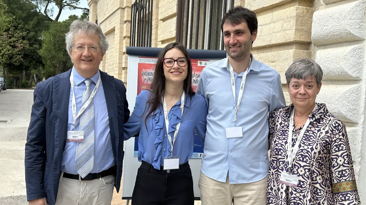da sx_pelliccioni_angeletti_biscetti_schiavoni_inrca_convegno PARKINSON E PARKINSONISMI, L'IRCCS INRCA DI ANCONA PRESENTA NUOVO PERCORSO INTEGRATO DI ASSISTENZA E CURA: OGNI ANNO SEGUITI FINO A 500 PAZIENTI