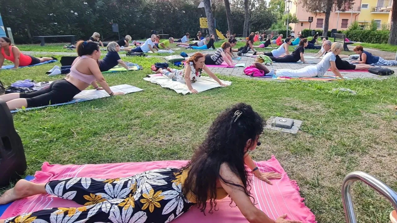 MONTEPRANDONE: TUTTO PRONTO PER 'SUMMER YOGA - LABORATORI DI PREVENZIONE DELLA SALUTE'