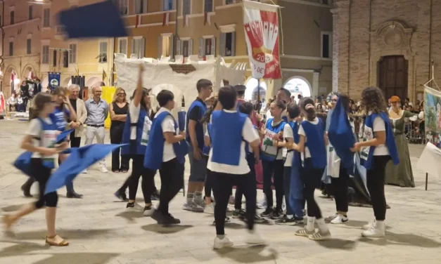 45° PALIO DEI CASTELLI AL VIA A SAN SEVERINO: INIZIANO I GIOCHI DEI BAMBINI