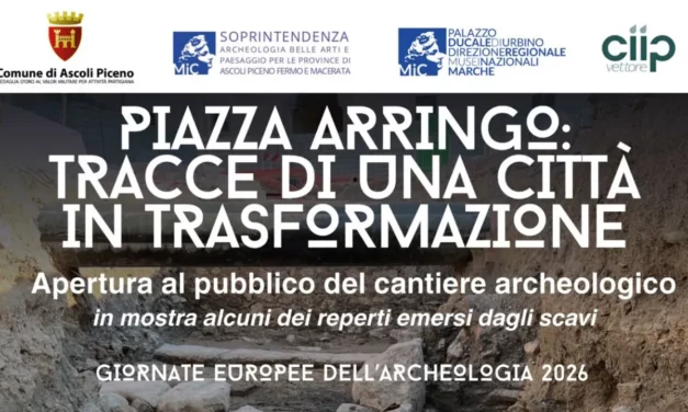 PIAZZA ARRINGO RIVELA LA STORIA DI ASCOLI: SCAVI APERTI PER LE GIORNATE EUROPEE DELL’ARCHEOLOGIA