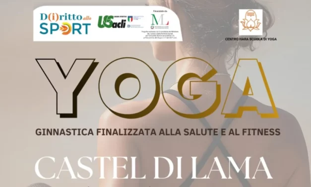 CASTEL DI LAMA: AL VIA LEZIONI GRATUITE DI YOGA PER L’ESTATE 2026