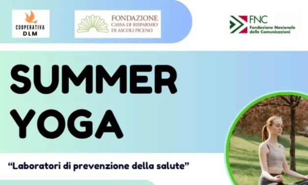 TORNA SUMMER YOGA AD ASCOLI PICENO: DOPPIO APPUNTAMENTO CON LE LEZIONI GRATUITE