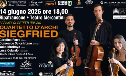 I GRANDI QUARTETTI ITALIANI: IL QUARTETTO D’ARCHI SIEGFRIED A RIPATRANSONE