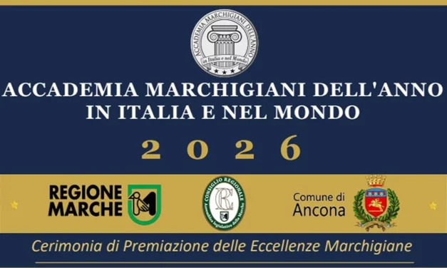 PREMIO ACCADEMIA MARCHIGIANI DELL’ANNO: ECCELLENZE CELEBRATE AD ANCONA