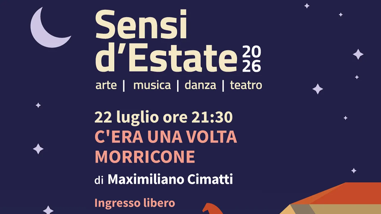 Sensi-Estate-Cimatti C'ERA UNA VOLTA MORRICONE: ANCONA CELEBRA IL MAESTRO ALLA MOLE VANVITELLIANA