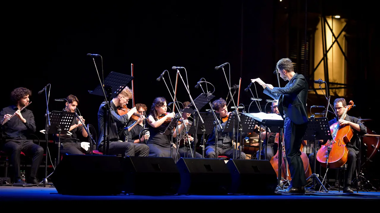 Time Machine Ensemble e Marco Attura_foto Binci MAIOLATI SPONTINI OSPITA 'SOUNDTRACK': UN VIAGGIO NELLE COLONNE SONORE DEL CINEMA