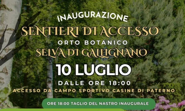 AD ANCONA, NUOVI SENTIERI PER L’ORTO BOTANICO DELLA SELVA DI GALLIGNANO