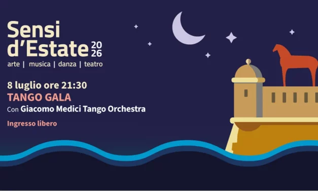 SENSI D’ESTATE 2026: TANGO GALA APRE LA RASSEGNA ALLA MOLE DI ANCONA
