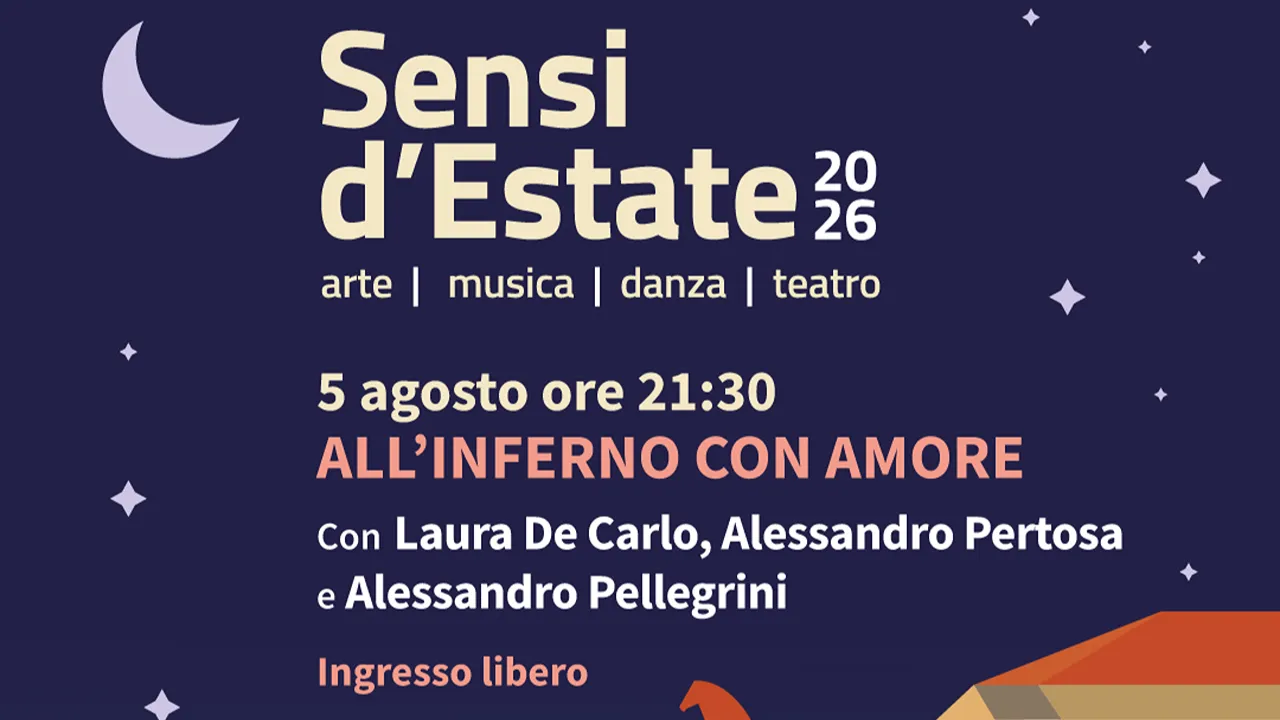 05-08-sensi-estate-museo-omero ALL'INFERNO CON AMORE: CONVERSAZIONE TEATRALE ILLUMINA L'ESTATE 2026 AD ANCONA