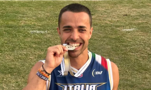 RICCARDO PETRILLI DEI DOLPHINS ANCONA VOLA A LOS ANGELES 2028 CON LA NAZIONALE DI FLAG FOOTBALL