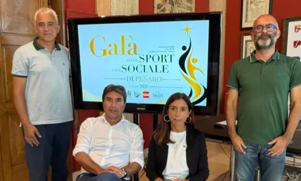 Presentazione a PESARO del GALÀ DELLO SPORT E DEL SOCIALE 2026