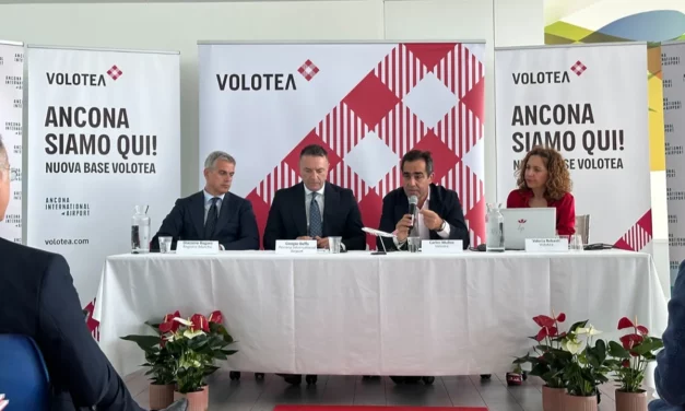 VOLOTEA APRE L’OTTAVA BASE ITALIANA AD ANCONA: INVESTIMENTO E NUOVE ROTTE DAL 2026