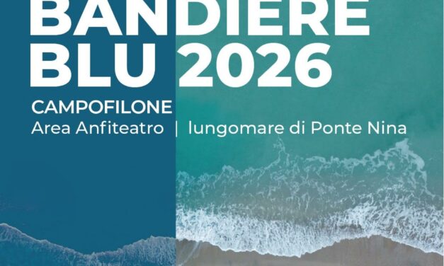 Festa regionale delle BANDIERE BLU 2026 a CAMPOFILONE il 2 SETTEMBRE