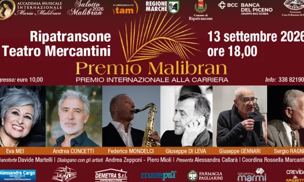 DOPPIO EVENTO NELLE MARCHE DEDICATO A MARIA MALIBRAN: CONFERENZA E PREMIO INTERNAZIONALE ALLA CARRIERA