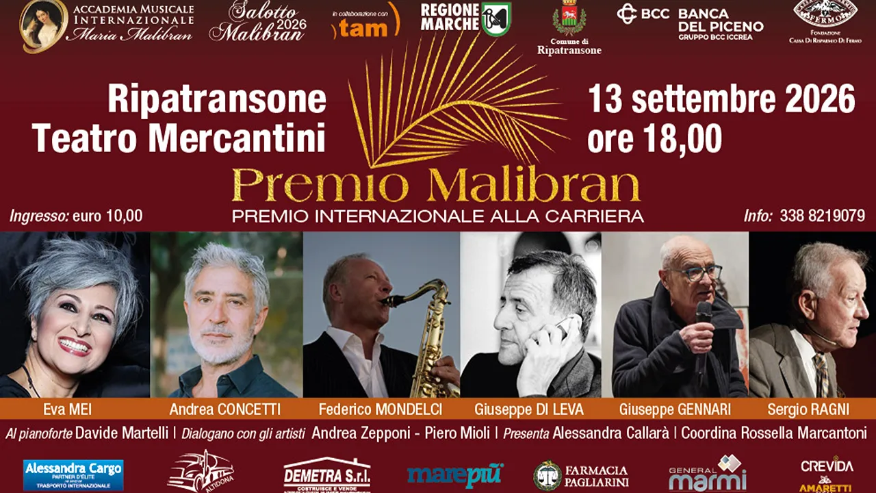 premio2026 DOPPIO EVENTO NELLE MARCHE DEDICATO A MARIA MALIBRAN: CONFERENZA E PREMIO INTERNAZIONALE ALLA CARRIERA
