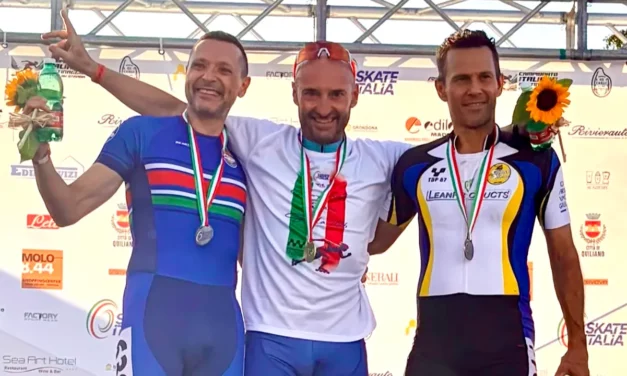 ANDREA GUENCI campione italiano di pattinaggio a VADO LIGURE