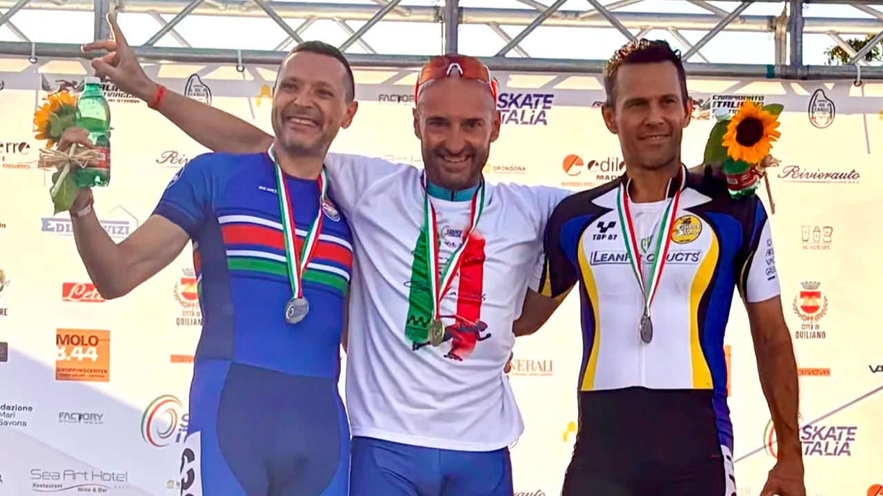 ANDREA GUENCI campione italiano di pattinaggio a VADO LIGURE