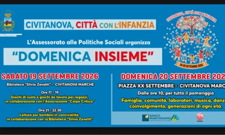 Presentazione ‘DOMENICA INSIEME’ a CIVITANOVA MARCHE