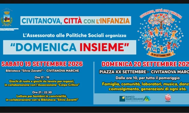 Presentazione ‘DOMENICA INSIEME’ a CIVITANOVA MARCHE