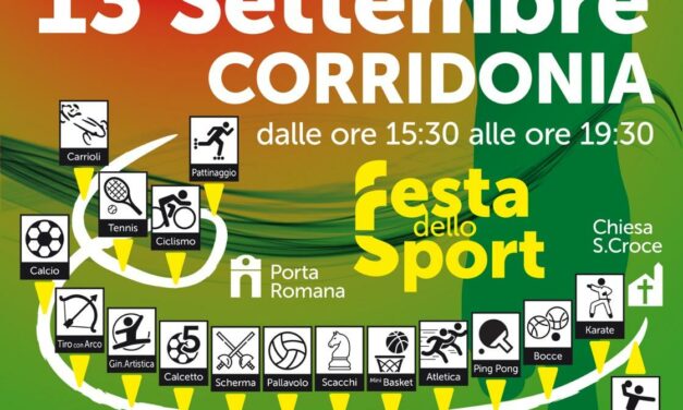 ‘A tutto sport’ a CORRIDONIA: venti associazioni per la festa dello sport