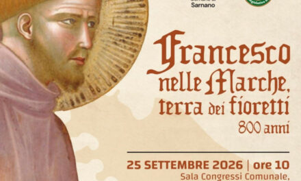 A SARNANO il via al progetto ‘Francesco nelle Marche’