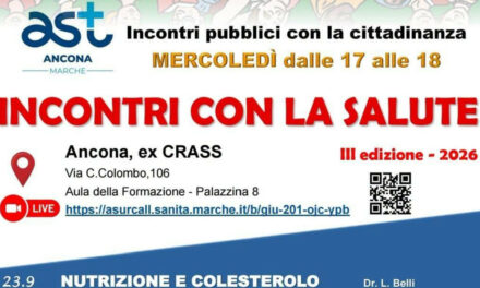 ANCONA, prendono il via gli INCONTRI CON LA SALUTE III edizione