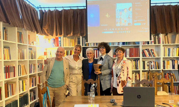 A LUCREZIA ERCOLI il PREMIO PARMENIDE a CASA SEVERINO di BRESCIA