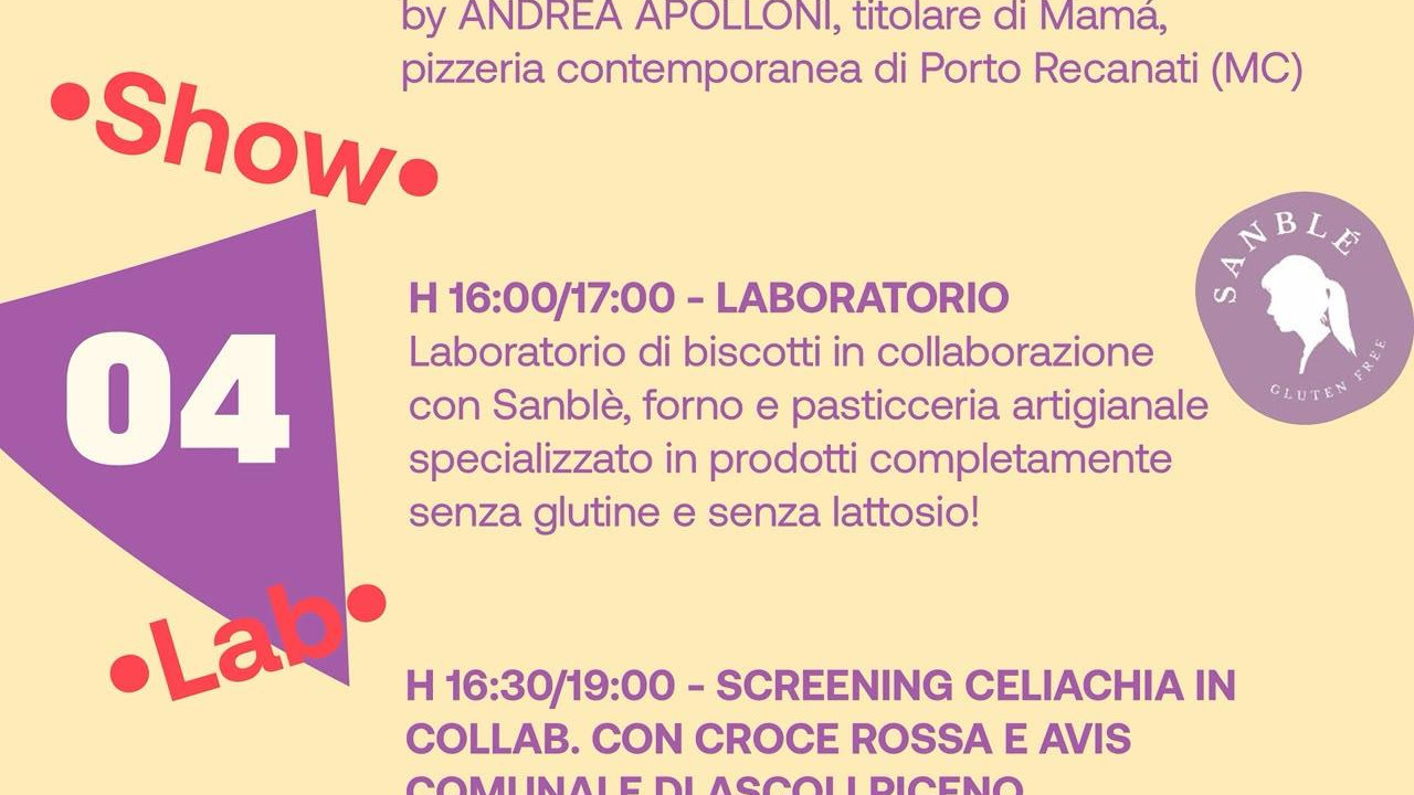 festival senza glutine ad ASCOLI PICENO: gusto e inclusione dall’1 al 4 OTTOBRE festival senza glutine ad ASCOLI PICENO: gusto e inclusione dall'1 al 4 OTTOBRE