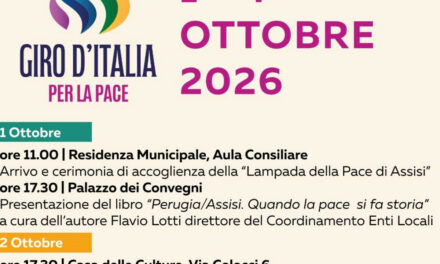 Giro d’italia per la pace a JESI dal 1′ al 4 OTTOBRE