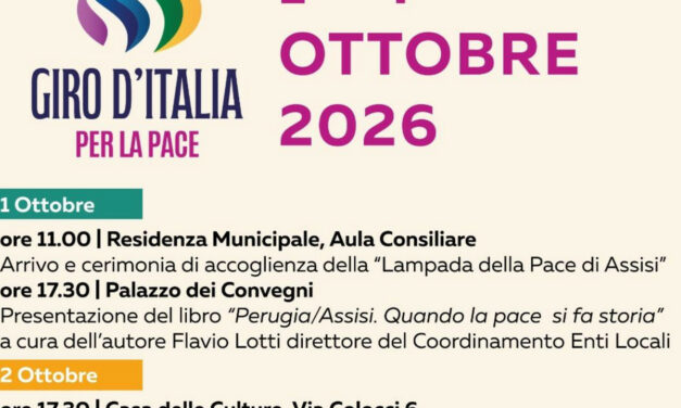 Giro d’italia per la pace a JESI dal 1′ al 4 OTTOBRE