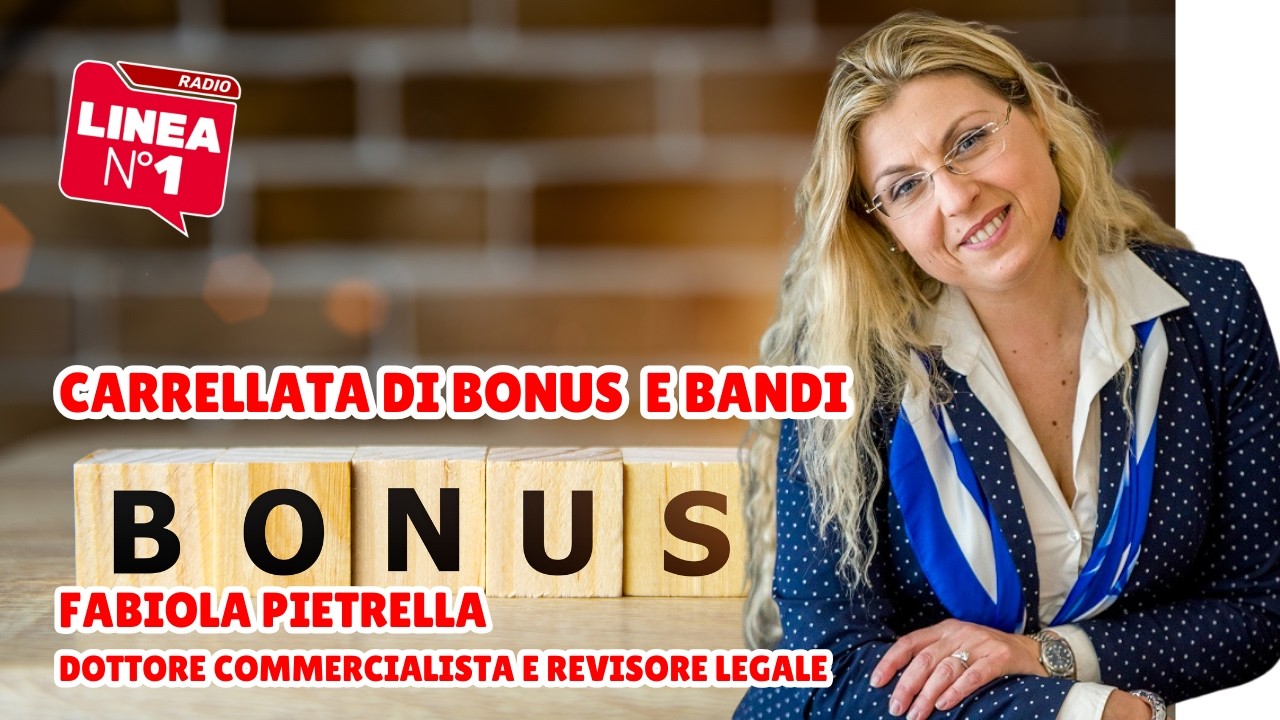 Carrellata di bonus e bandi per le imprese: i consigli di FABIOLA PIETRELLA Carrellata di bonus e bandi per le imprese: i consigli di FABIOLA PIETRELLA