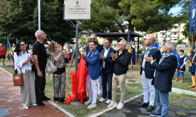 Inaugurato ad ASCOLI PICENO il parco EMILIO NARDINOCCHI