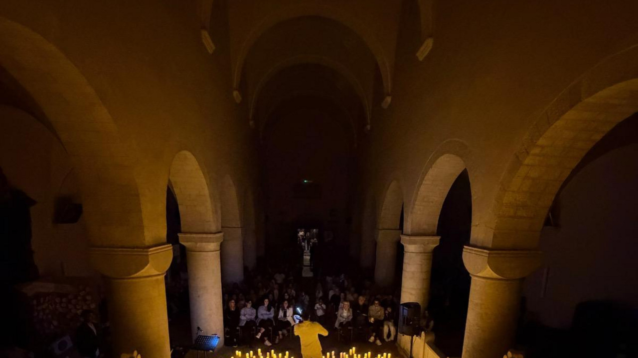 'Le stanze delle emozioni' incantano la BASILICA DI SAN LORENZO IN DOLIOLO a SAN SEVERINO MARCHE