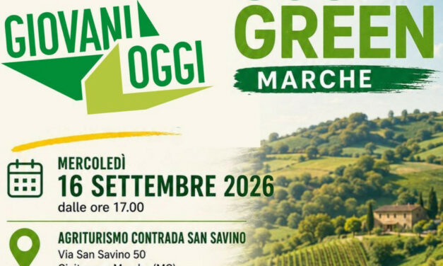 Coldiretti Marche, gli OSCAR GREEN 2027 a CIVITANOVA MARCHE