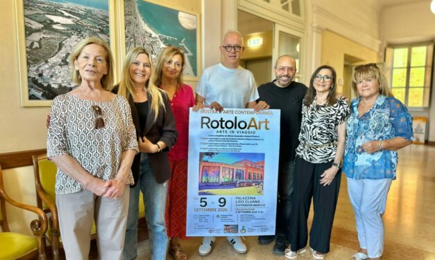‘ROTOLART’ a CIVITANOVA MARCHE: l’arte in viaggio dal 5 SETTEMBRE