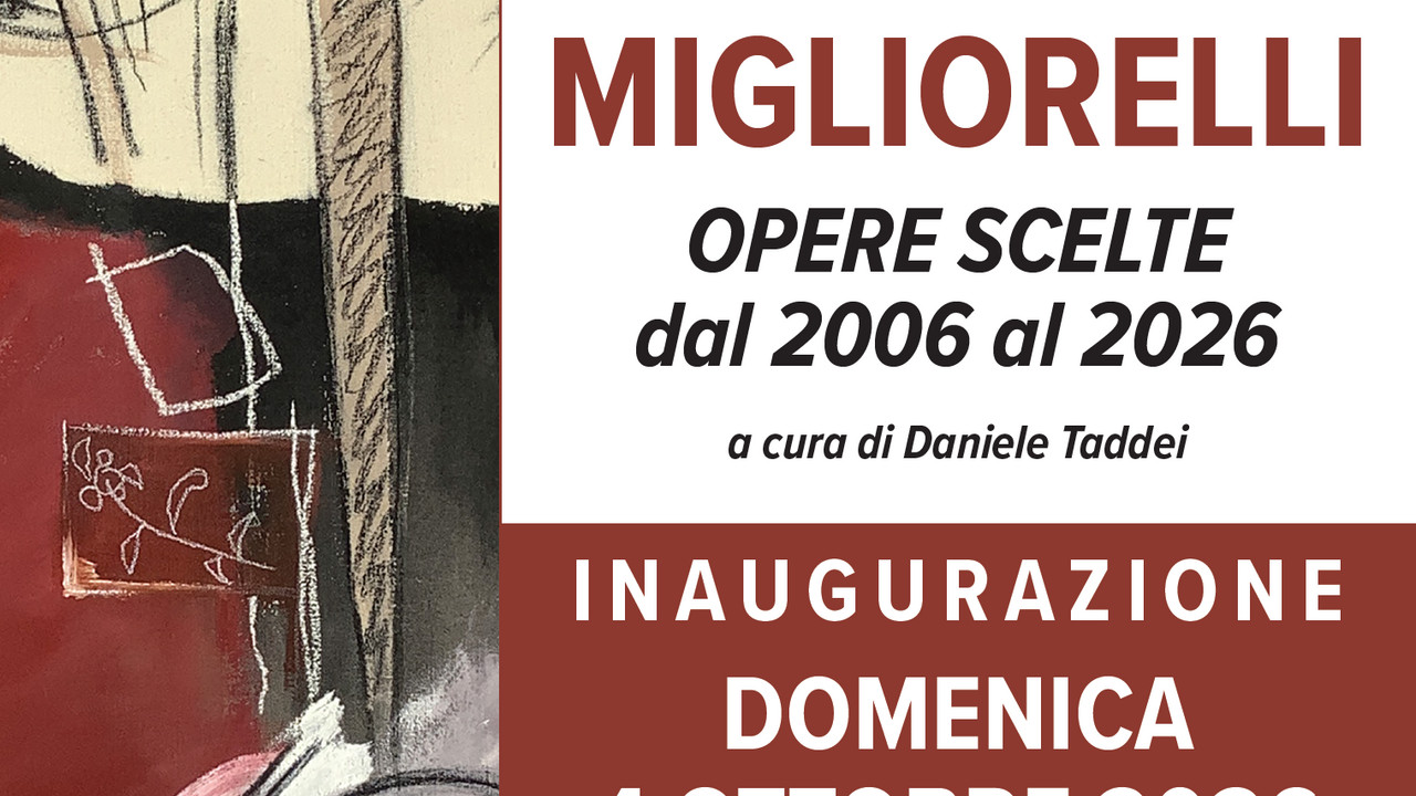 Venti anni di arte e visioni: MARIO MIGLIORELLI a CORRIDONIA