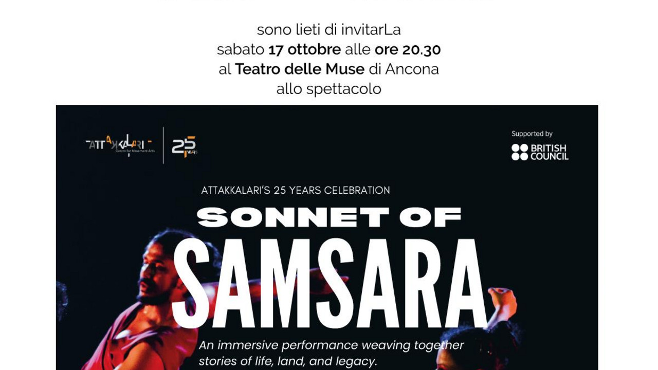ad ANCONA apre la stagione di danza 2026 2027 con MARCHE TEATRO e ATTAKKALARI