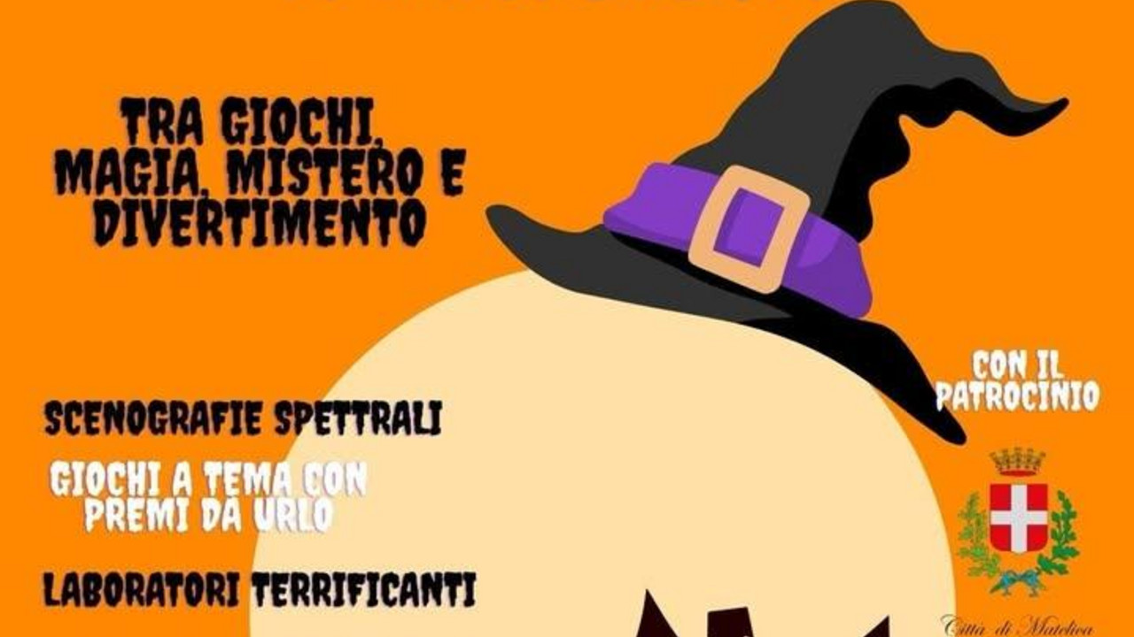 A MATELICA si festeggia HALLOWEEN con un pomeriggio da paura