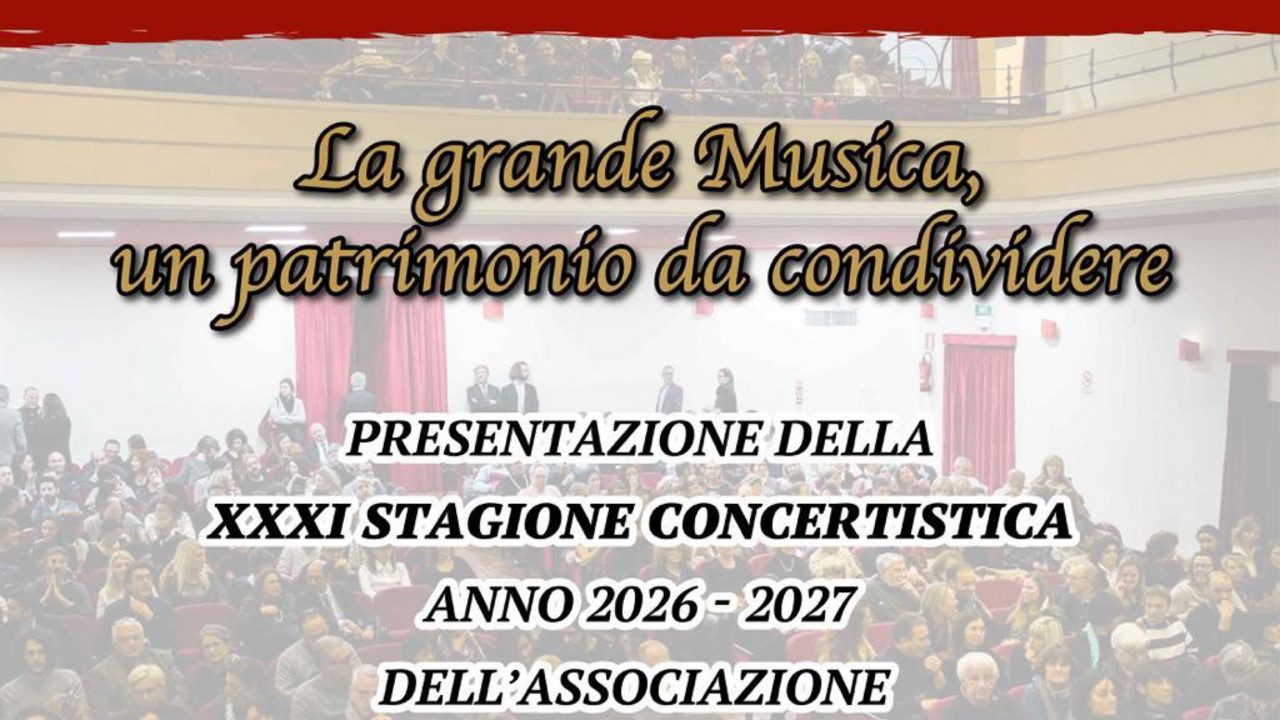 Gli AMICI DELLA MUSICA presentano la nuova stagione a MONTEGRANARO