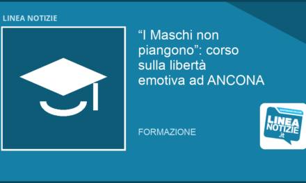 ‘I maschi non piangono’: corso sulla libertà emotiva ad ANCONA