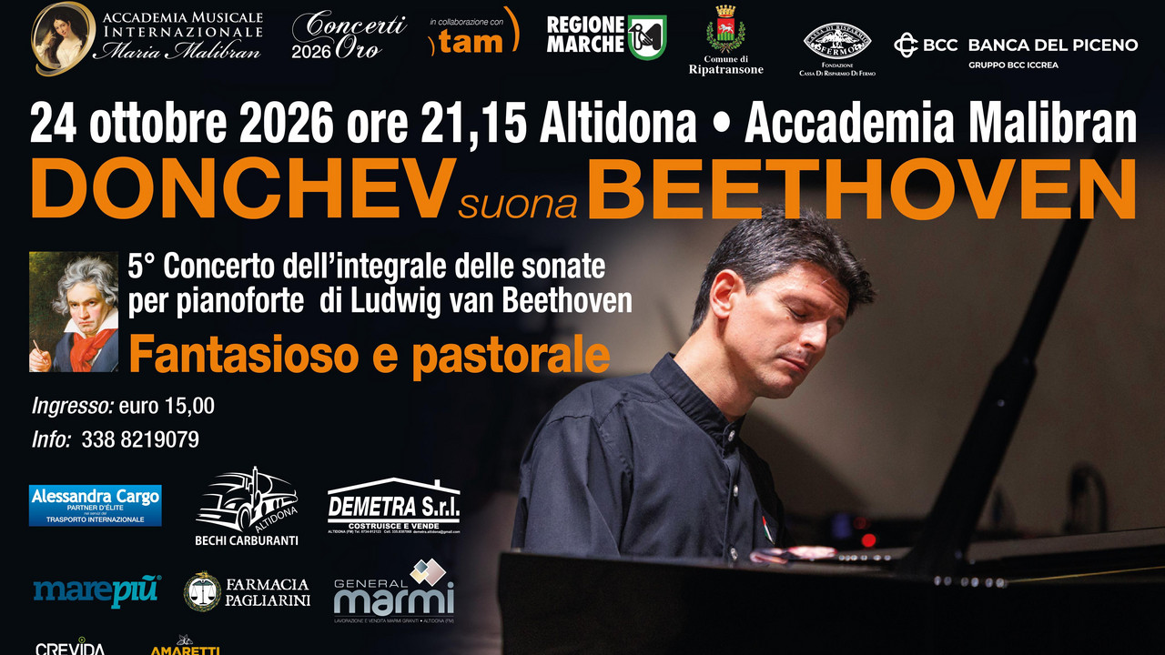 Il maestro IVAN DONCHEV suona BEETHOVEN ad ALTIDONA Il maestro IVAN DONCHEV suona BEETHOVEN ad ALTIDONA