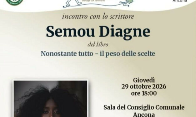 Presentazione ad ANCONA per il libro di SEMOU DIAGNE